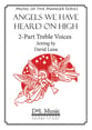 Angels We Have Heard On High Two-Part choral sheet music cover